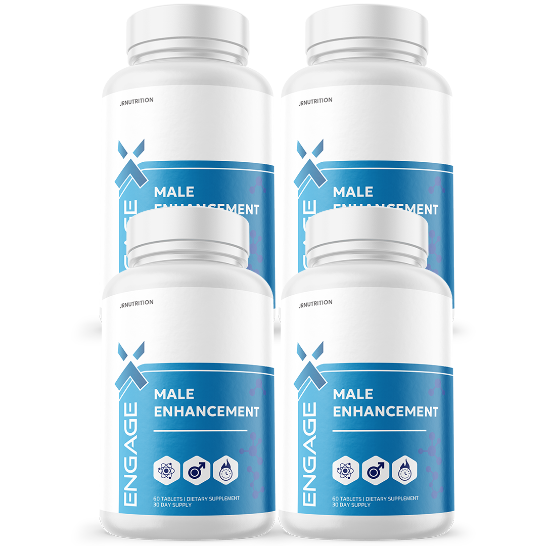 Engage X - Male Enhancement Dietary Supplement 60 Tablets (4 Pack)